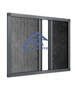 Schraub - Klebesystem Doppelflügel - Fliegengitter für Tür und Fenster