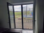 Schraub - Klebesystem Doppelflügel - Fliegengitter für Tür und Fenster – Bild 4